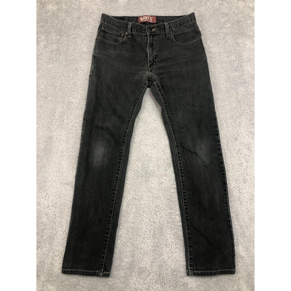 Levis 510 Jeans Womens Size 20 Regular 30x30 Vintage Gray Super Skinny Denim
